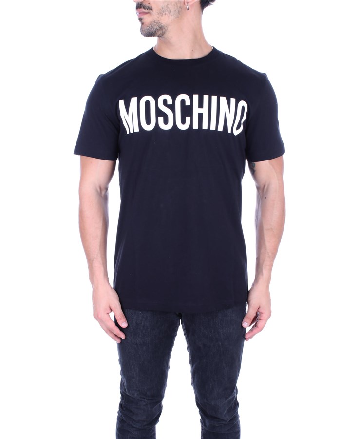 MOSCHINO Short sleeve Black