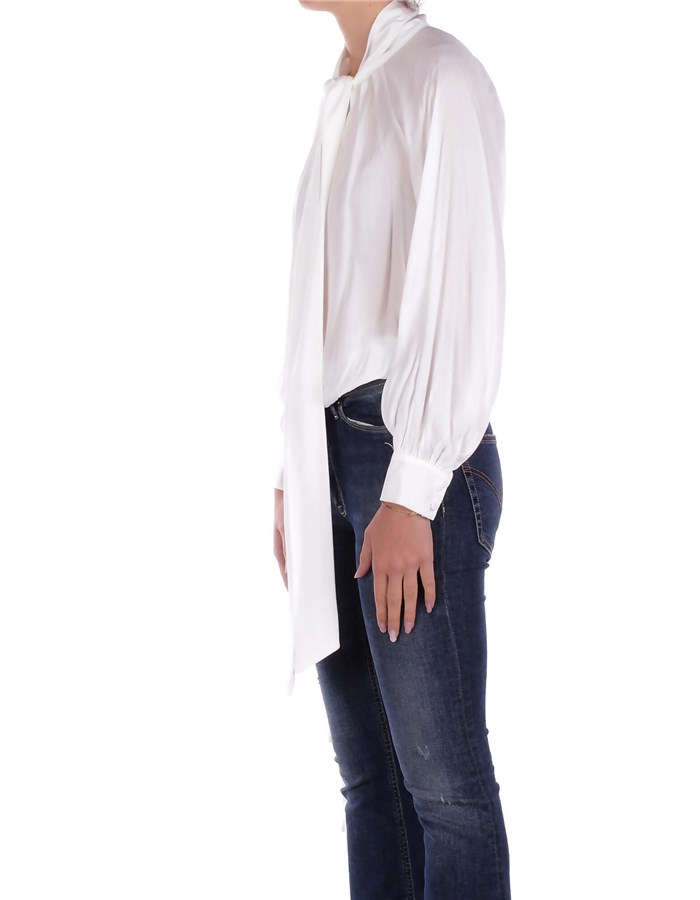 MANILA GRACE Bluse Vanilla