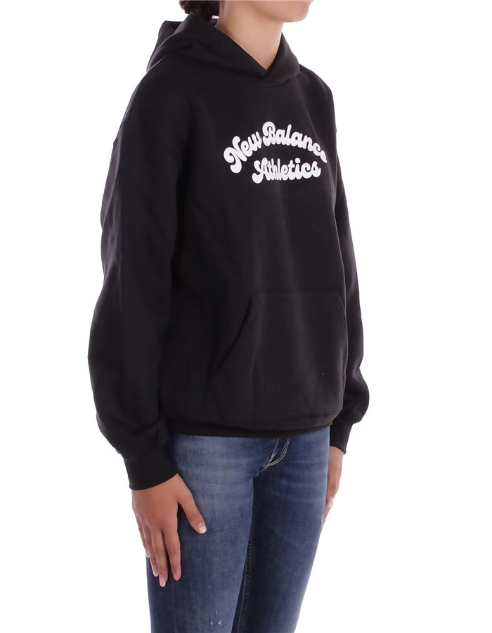 NEW BALANCE Felpe Con Cappuccio Donna WT53509 5 
