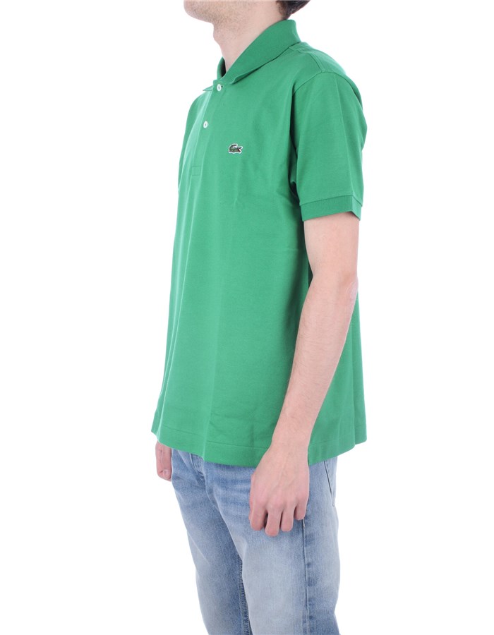 LACOSTE Short sleeves Green Estragon
