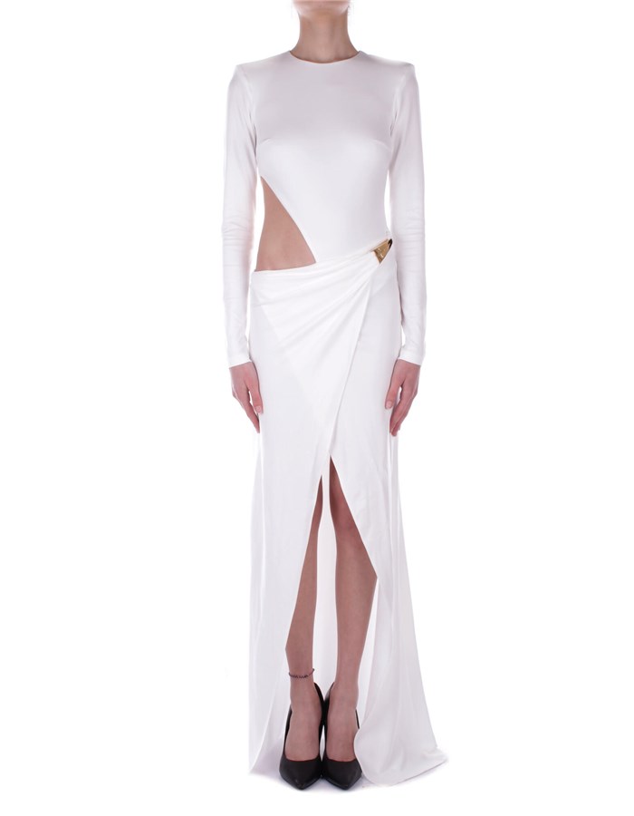 ELISABETTA FRANCHI Dress Long AB61742E2 Ivory