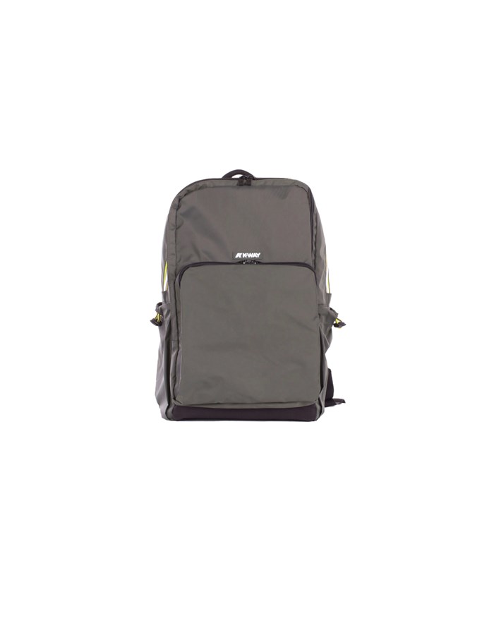 KWAY Backpacks Green black