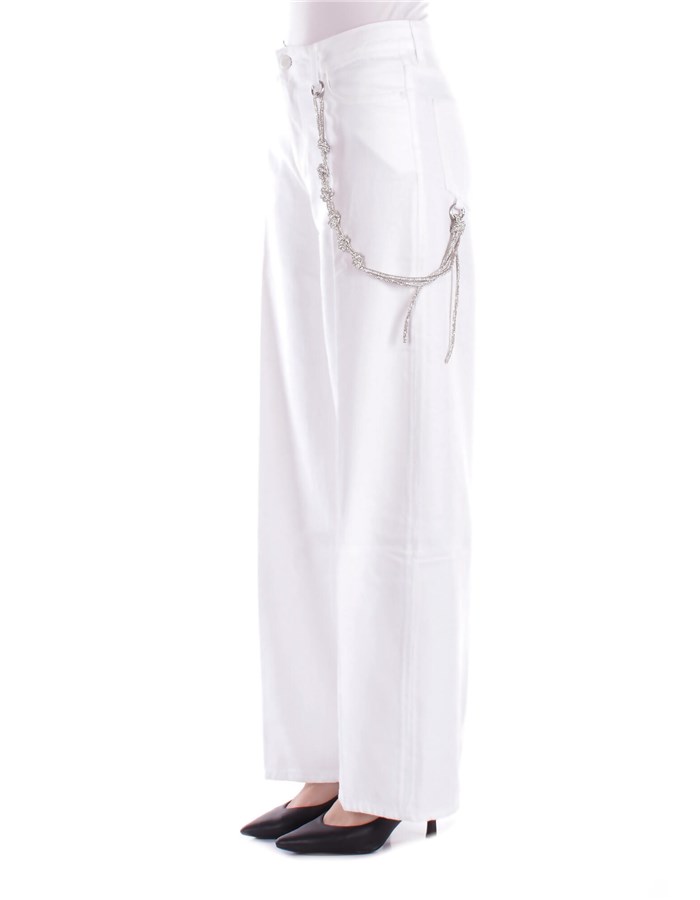 PINKO Palazzo pants White