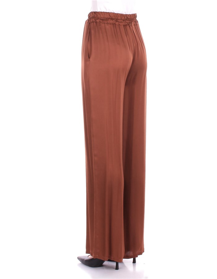 MANILA GRACE Pantaloni A Palazzo Donna P052VU 2 