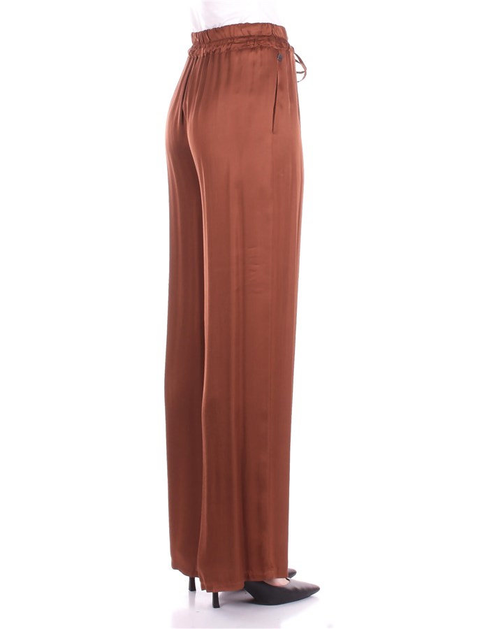 MANILA GRACE Pantaloni A Palazzo Donna P052VU 4 