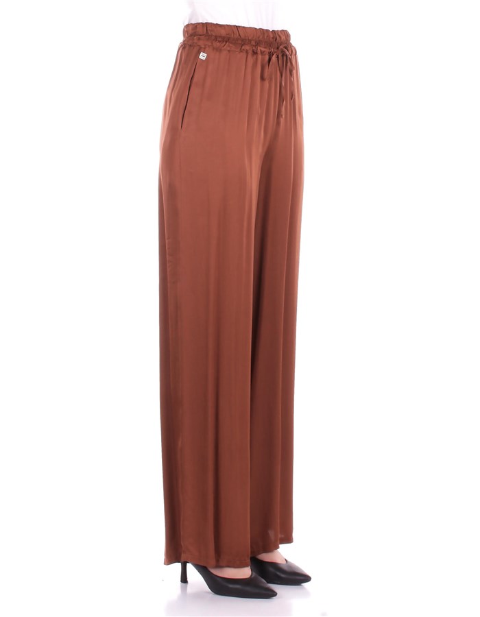 MANILA GRACE Pantaloni A Palazzo Donna P052VU 5 