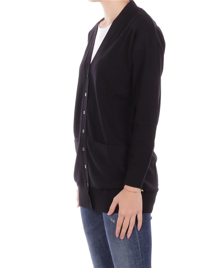 ALPHA STUDIO Cardigan Nero