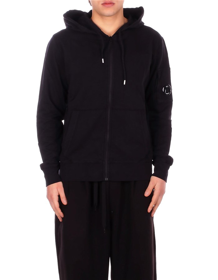 CP COMPANY Con Zip Black