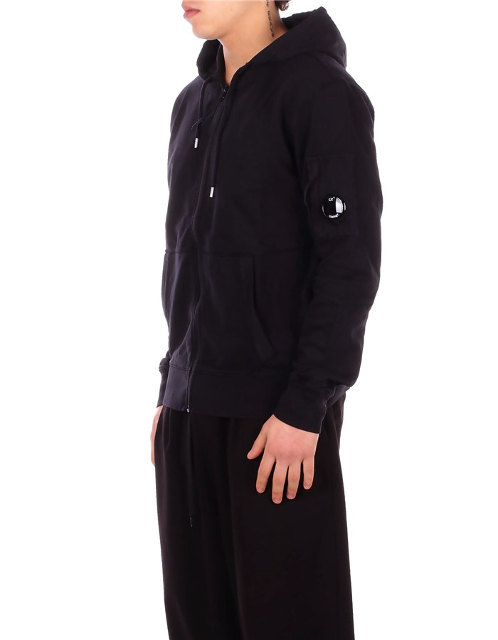 CP COMPANY Con Zip Black