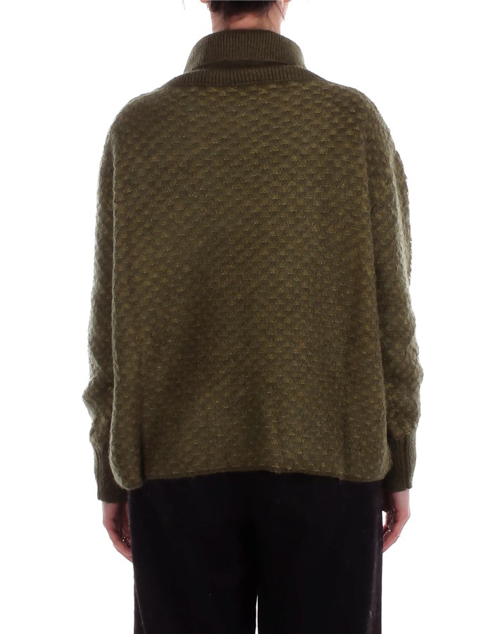 MANILA GRACE Maglieria Collo Alto Donna M408WO 3 