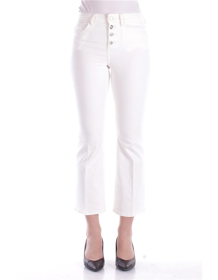 LIU JO Cropped Bianco lana