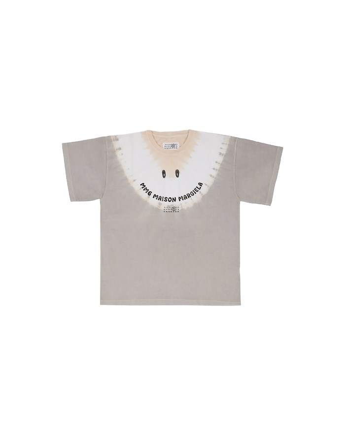 MM6 MAISON MARGIELA Manica Corta Bianco grigio