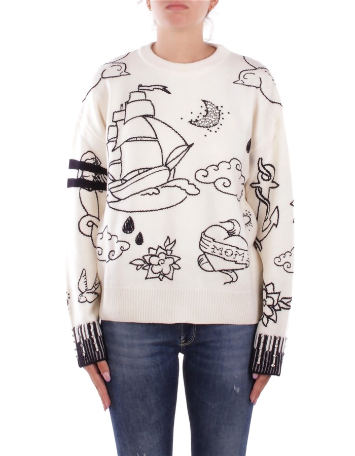 PINKO Choker Blue white