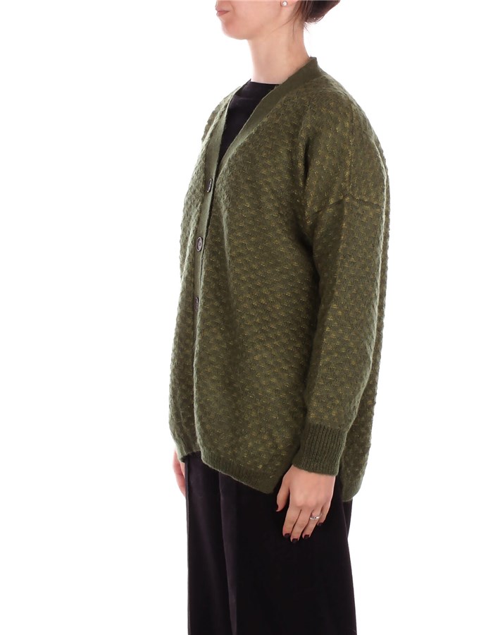 MANILA GRACE Cardigan Militare
