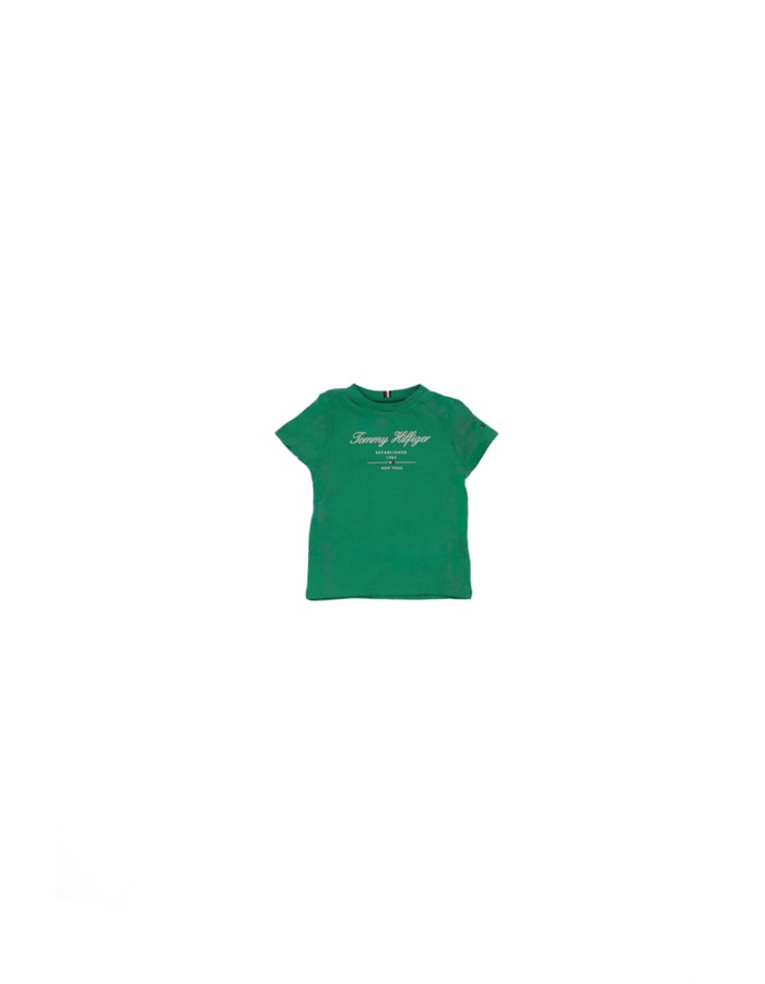 TOMMY HILFIGER T-shirt Manica Corta KB0KB08803 Green