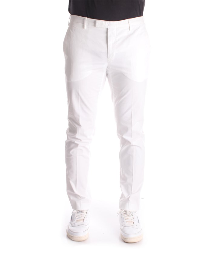 PT TORINO Pantaloni Chino KTZEZ00CL1NU35 Bianco