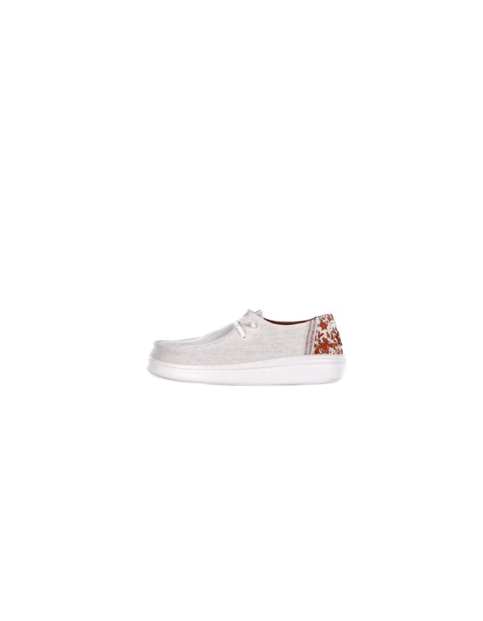 HEY DUDE Mocassini White multi