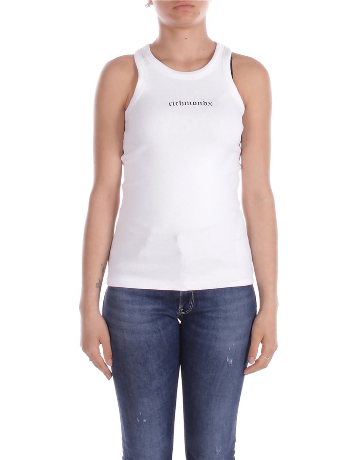 JOHN RICHMOND Tanks white