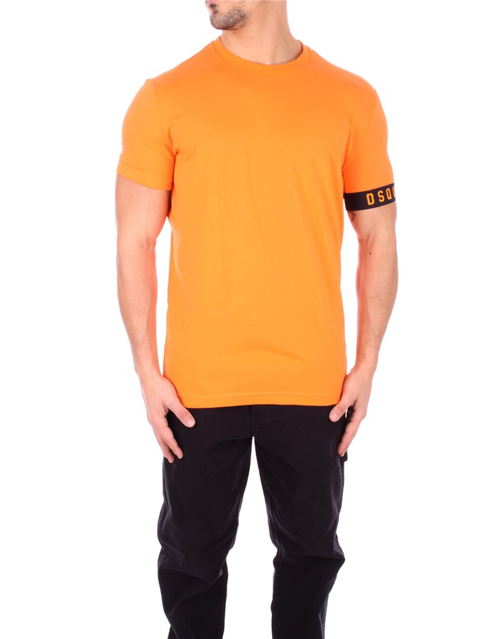 DSQUARED2 Short sleeve Orange