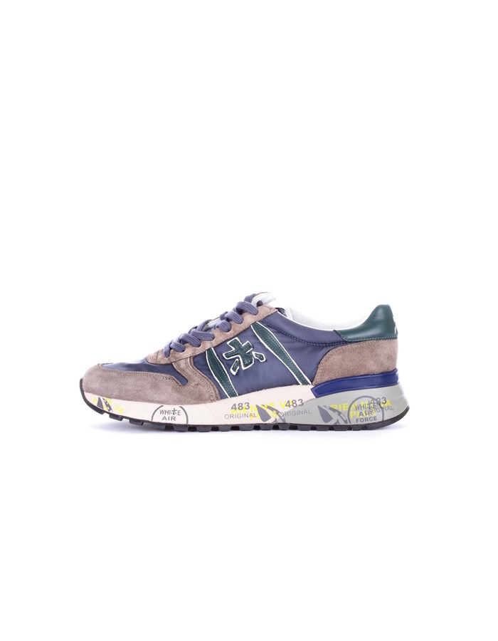 PREMIATA  high Beige blue