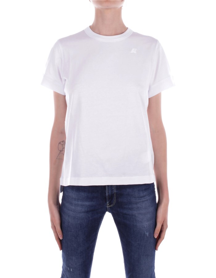 KWAY T-shirt Manica Corta K2122UW White