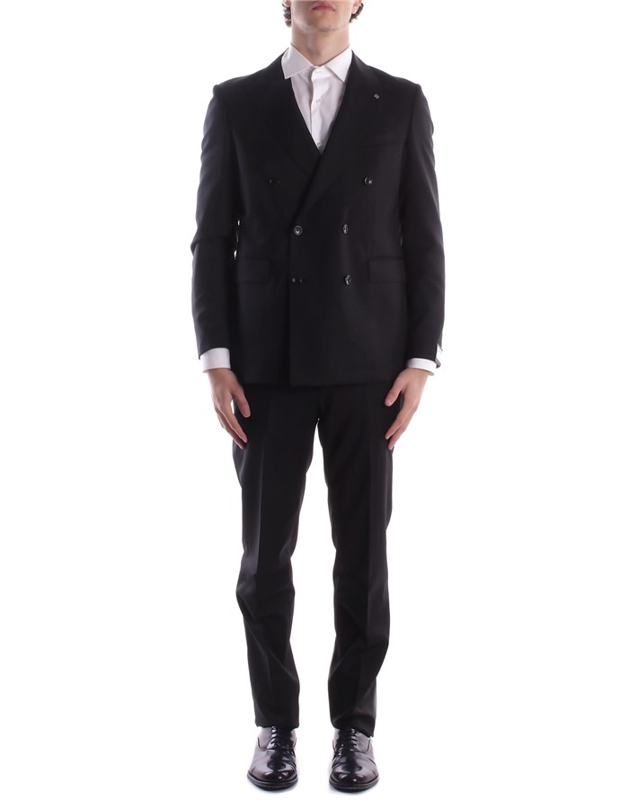 TAGLIATORE Doppiopetto Nero