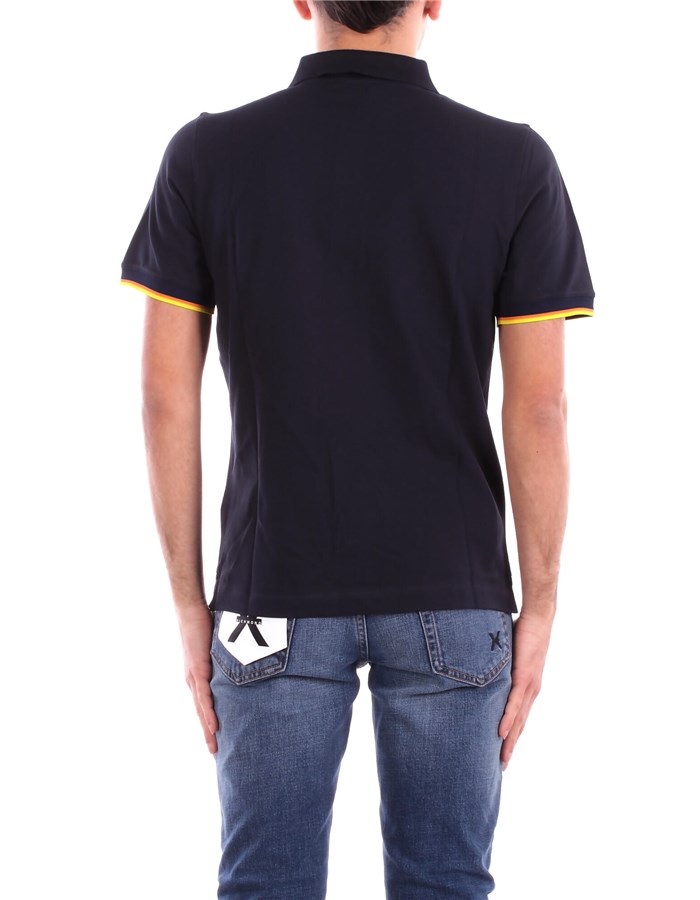 KWAY Polo Maniche Corte Uomo K1125BW 3 