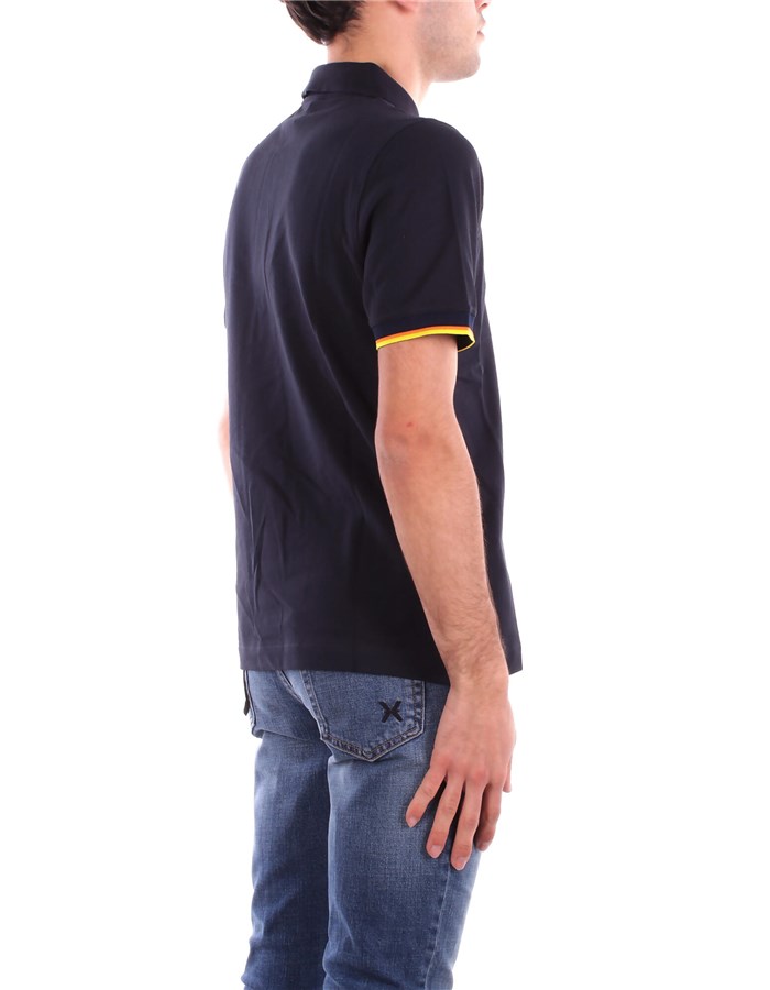KWAY Polo Maniche Corte Uomo K1125BW 4 