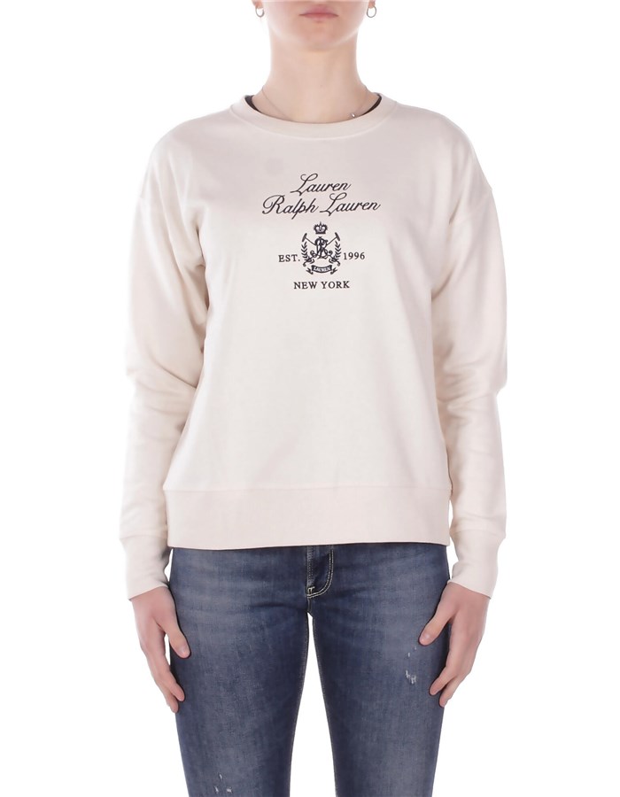 RALPH LAUREN Maglia Crema