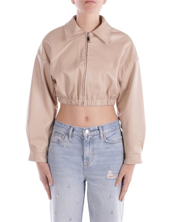 JOHN RICHMOND Short jackets Cream