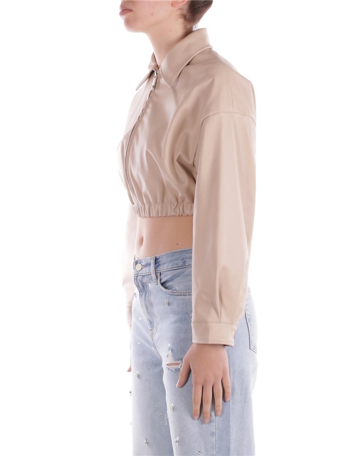 JOHN RICHMOND Short jackets Cream