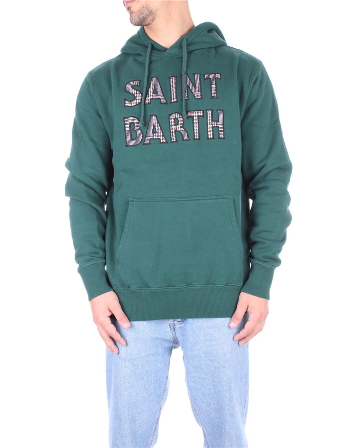 MC2 SAINT BARTH Hoodies Green