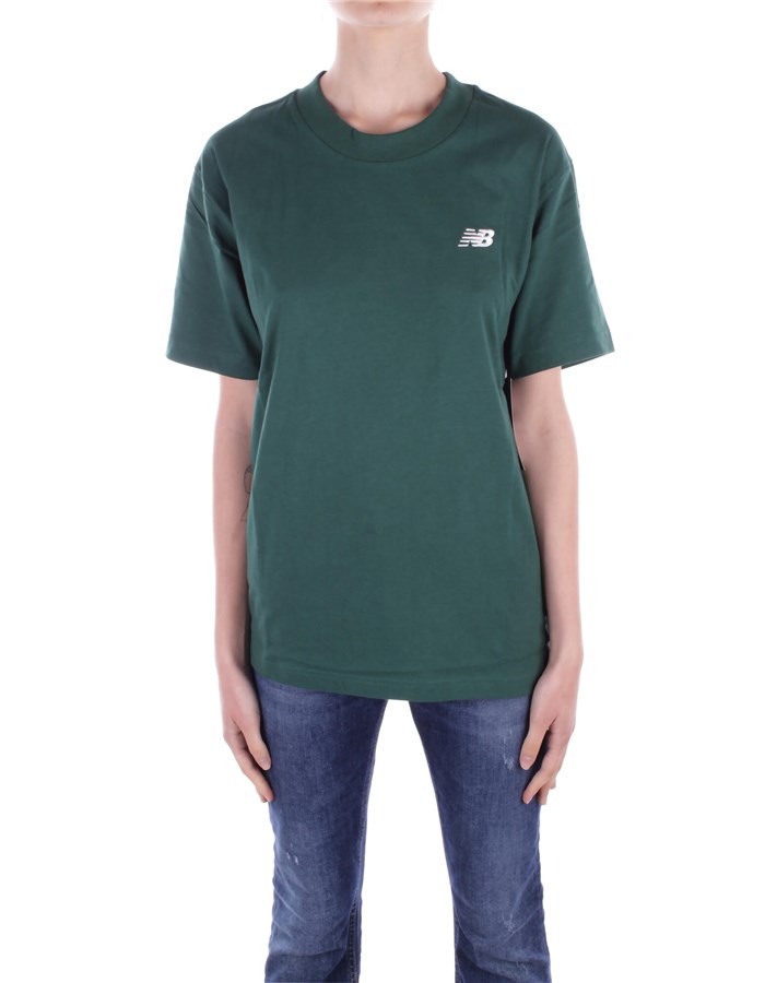 NEW BALANCE T-shirt Verde scuro