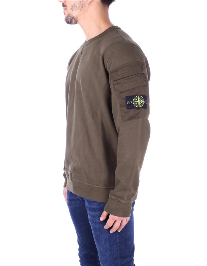 STONE ISLAND Crewneck  Olive green