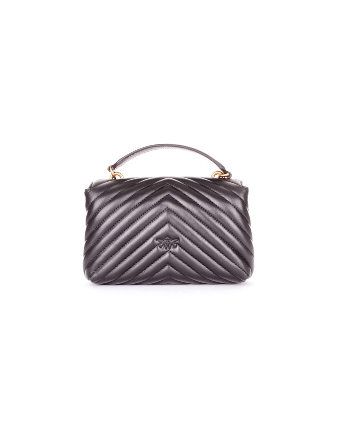 PINKO Hand Bags Black gold