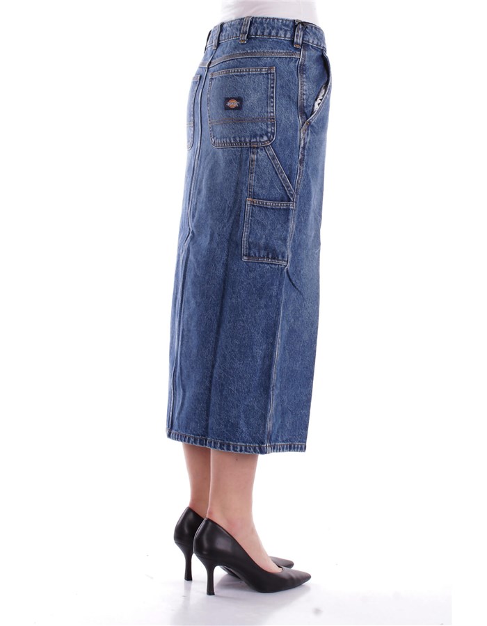 DICKIES Gonne Denim Donna DK0A866S 4 