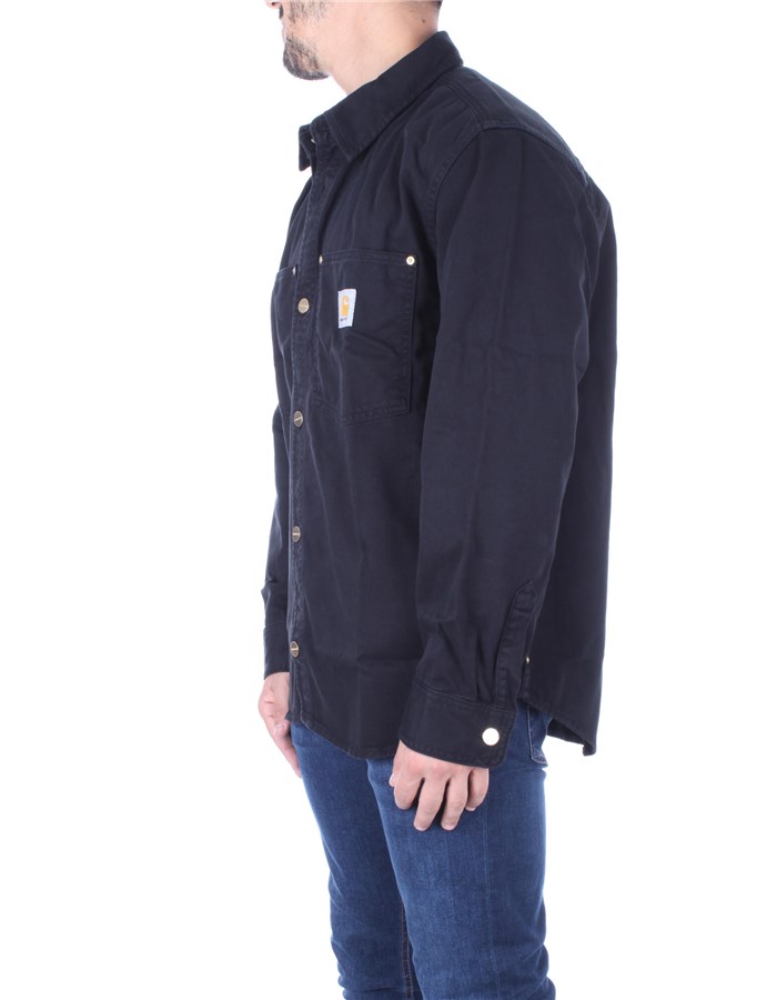 CARHARTT WIP Denim jackets Black