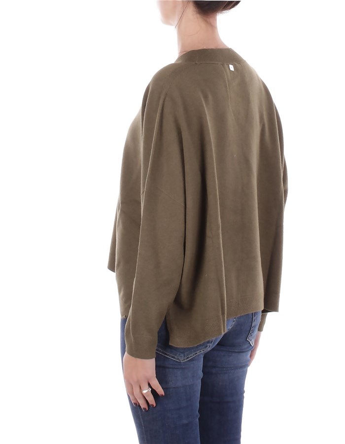 MANILA GRACE Maglieria Scollo A V Donna M432VU 2 