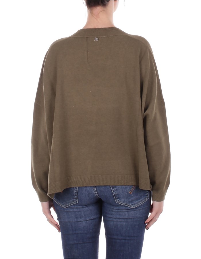 MANILA GRACE Maglieria Scollo A V Donna M432VU 3 