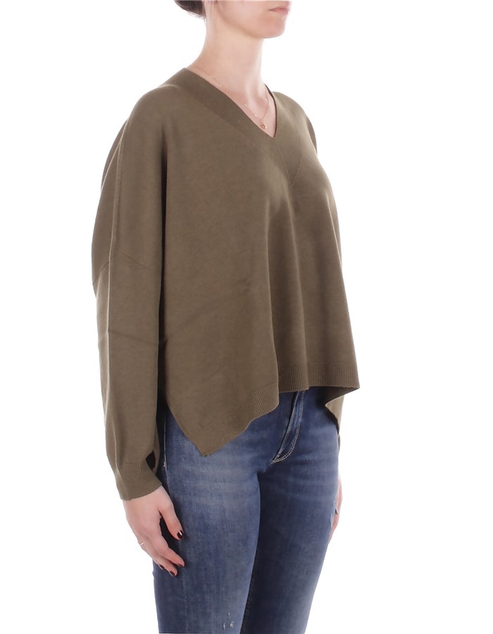 MANILA GRACE Maglieria Scollo A V Donna M432VU 5 