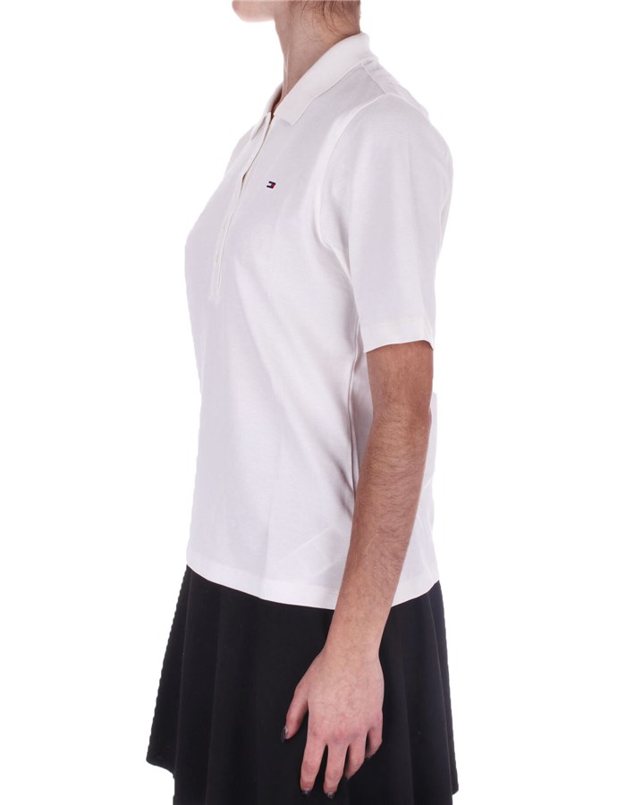 TOMMY HILFIGER Short sleeves Ecru