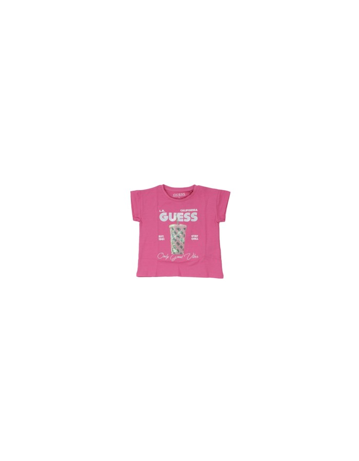 GUESS T-shirt Manica Corta K4GI24K6YW4 Pink