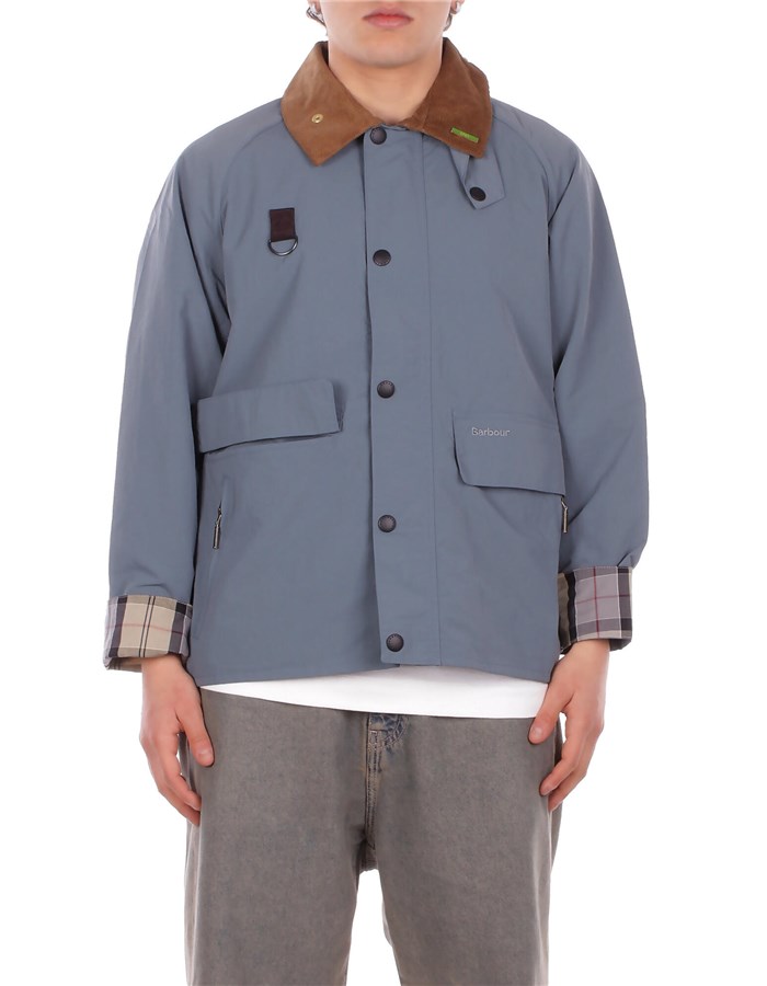 BARBOUR Giubbotto Blue stone
