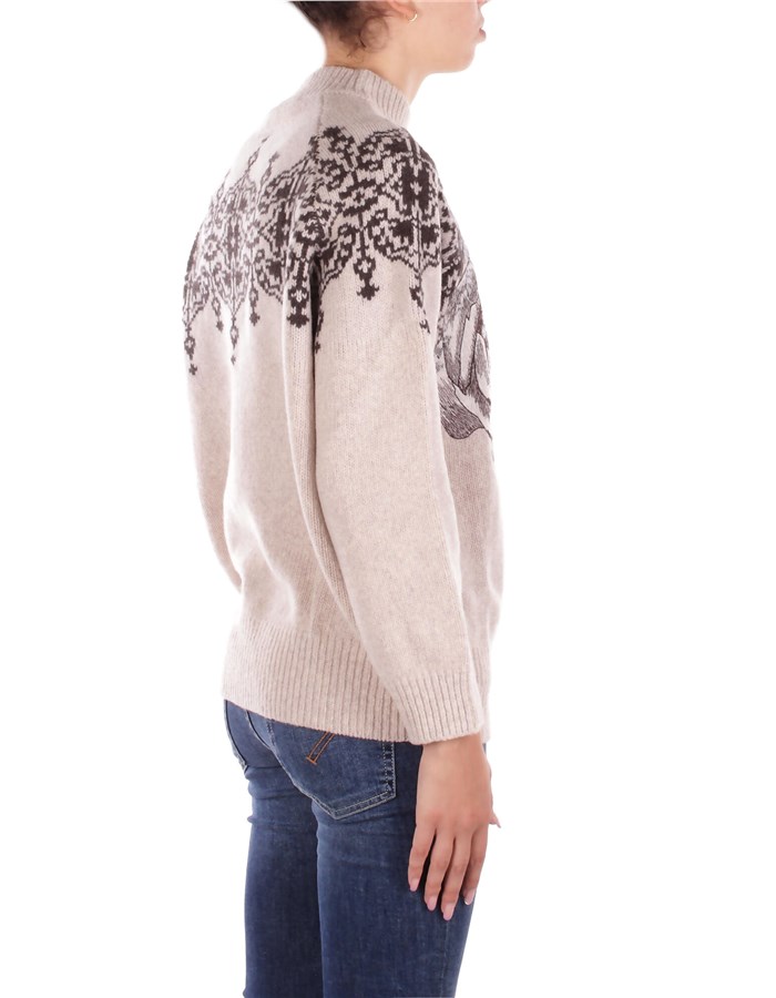 BLUGIRL BLUMARINE Maglieria Collo Alto Donna RF5161MS038 4 