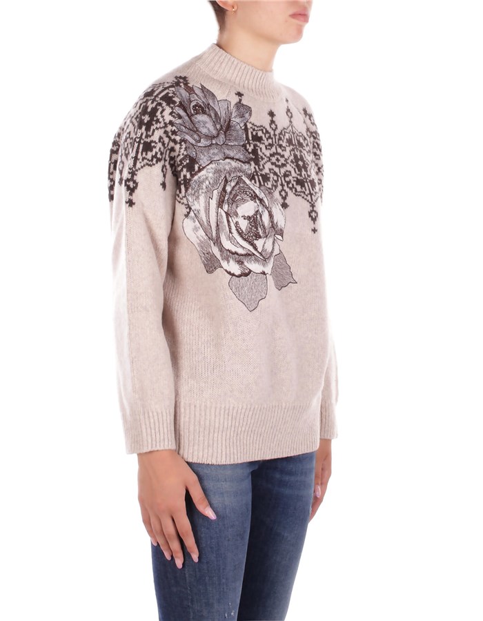 BLUGIRL BLUMARINE Maglieria Collo Alto Donna RF5161MS038 5 