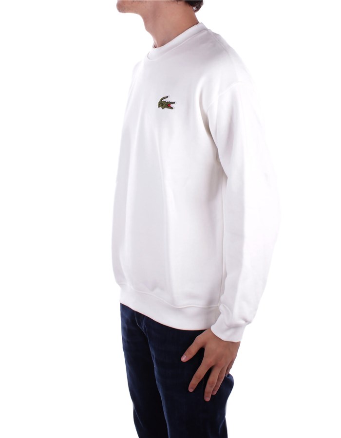 LACOSTE Felpa Bianco