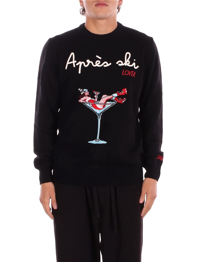 MC2 SAINT BARTH Girocollo Nero