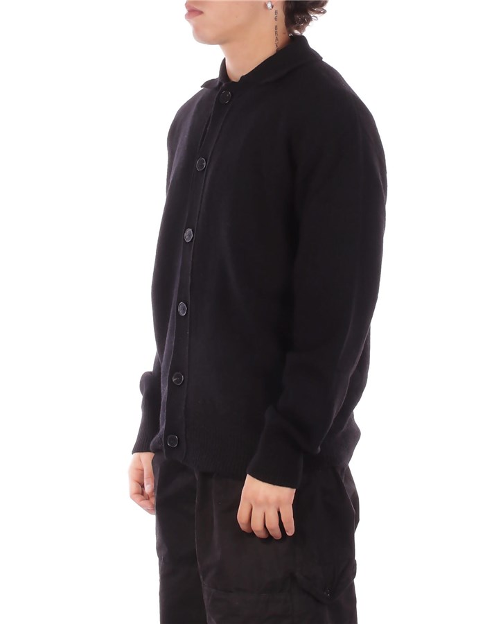 AMARANTO Cardigan Nero