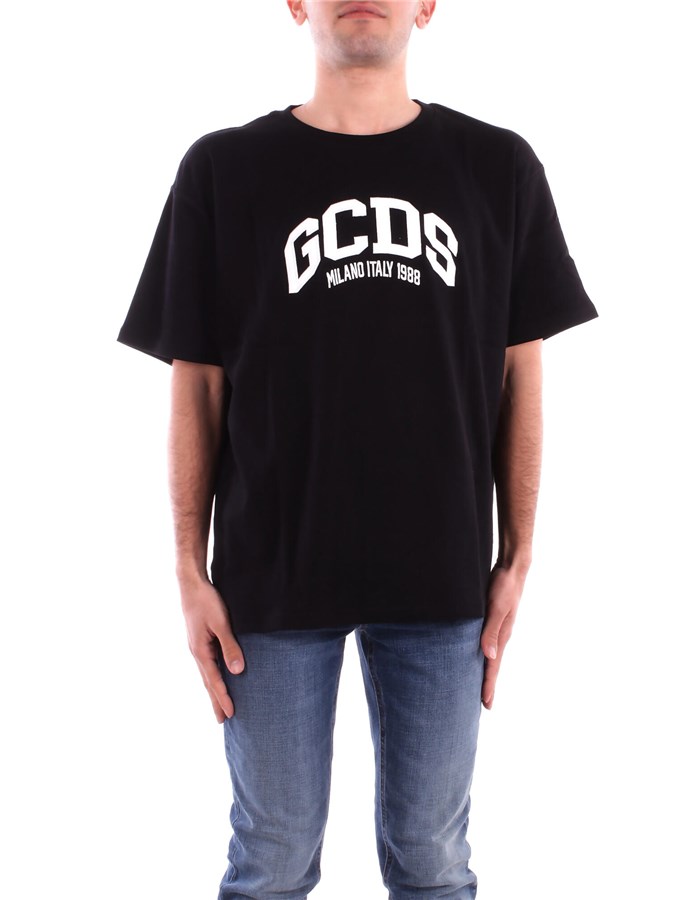 GCDS Short sleeve Black