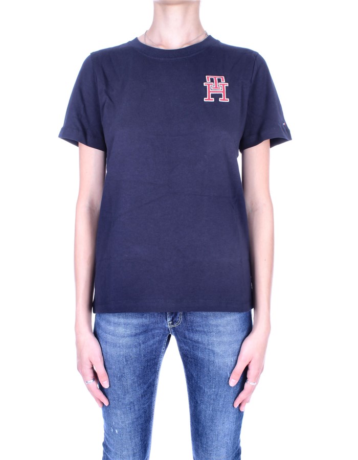 TOMMY HILFIGER Short sleeve Blue